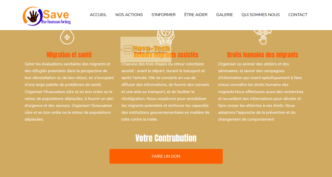 Save The Human Being